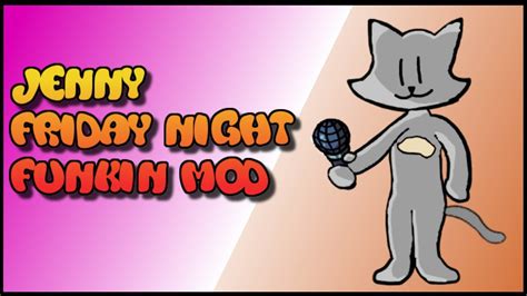 jenny the cat friday night funkin mod trailer youtube