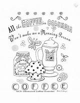 Pages Coffee Coloring Barbara Kenney Ann Book Colouring Adult Tt Ift Color Time Printable sketch template