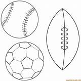 Colouring Balones sketch template