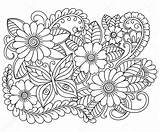 Coloring Pages Pattern Doodle Adult Book Disney Vector Zentangle Stock Drawing Mandala Illustration Floral Adults Flower Printable Patterns Color sketch template