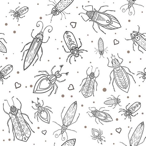 coloring pages  kids bugs  arent  insects