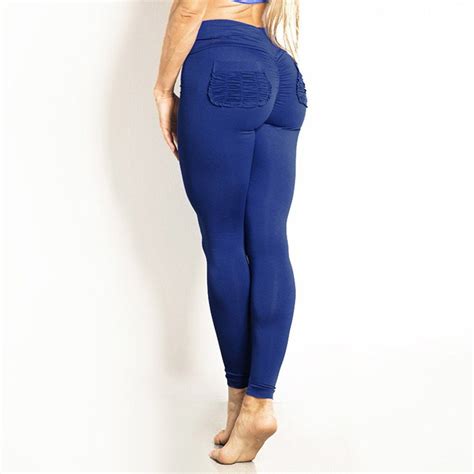 buy high waist leggings women sexy hip push up pants