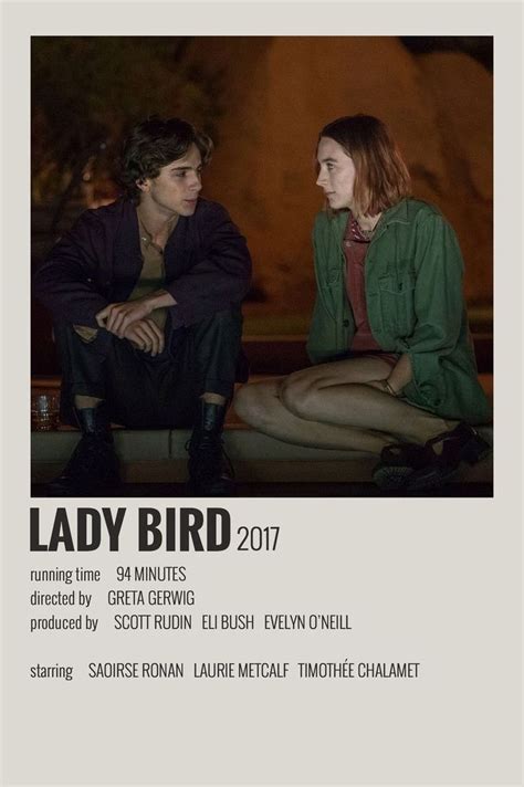 Lady Bird In 2020 Movie Poster Wall Iconic Movie