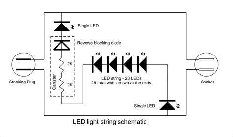 christmas tree light wiring diagram  faceitsaloncom