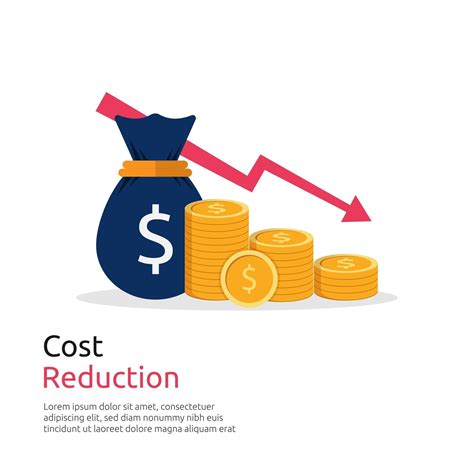reduccion de costes reduccion de costes optimizacion de costes concepto de negocio