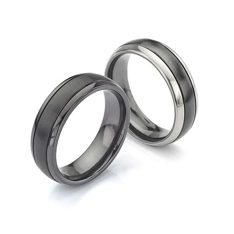 Black Wedding Rings For Men The Rise Of The Black Wedding Band