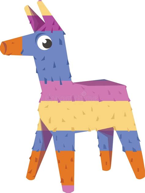 pinata donkey stock vector illustration  occasion