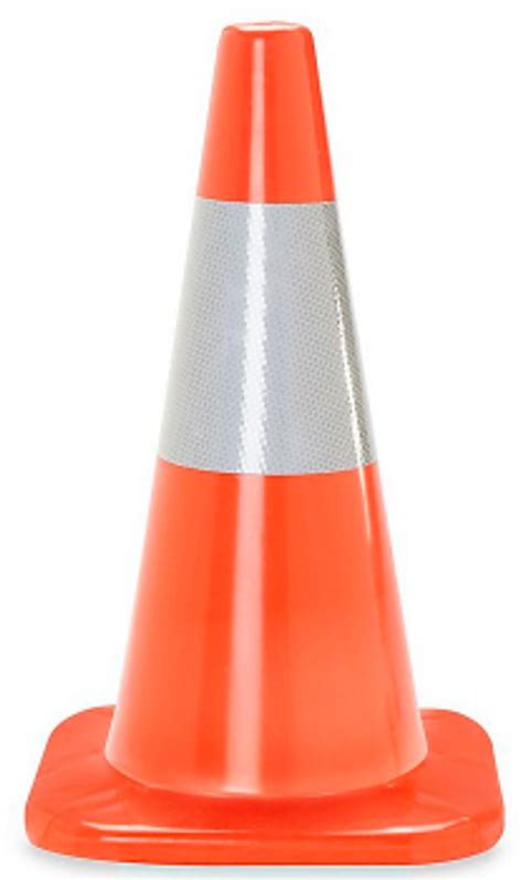 reflective traffic cone orange pvc safety cone