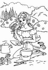 Coloring Pages Getdrawings Pageant Barbie sketch template