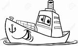 Clipart Pontoon Boat Ferry Ship Yacht Clip Drawing Clipartmag Getdrawings Cargo sketch template