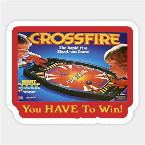 crossfire crossfire sticker teepublic