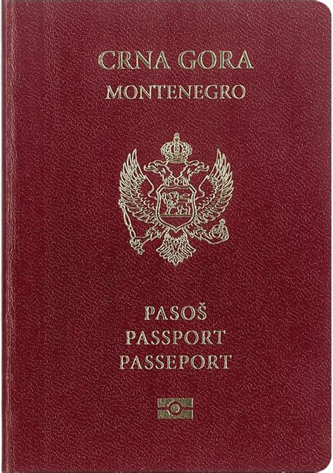 Passport Of Montenegro Immigration Services And Residence Permits Isrp