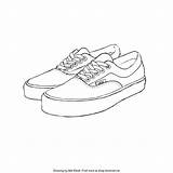 Vans Coloring Shoes Pages Shoe Van Drawing Color Template Colouring Popular Getdrawings Sheet Coloringhome sketch template