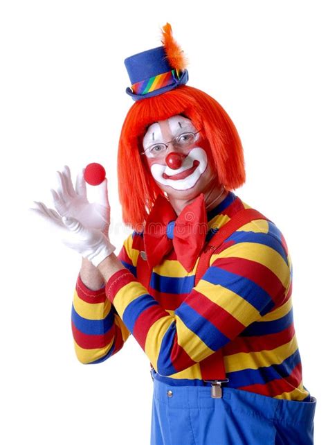 circus clown stock image image  circus contact hand
