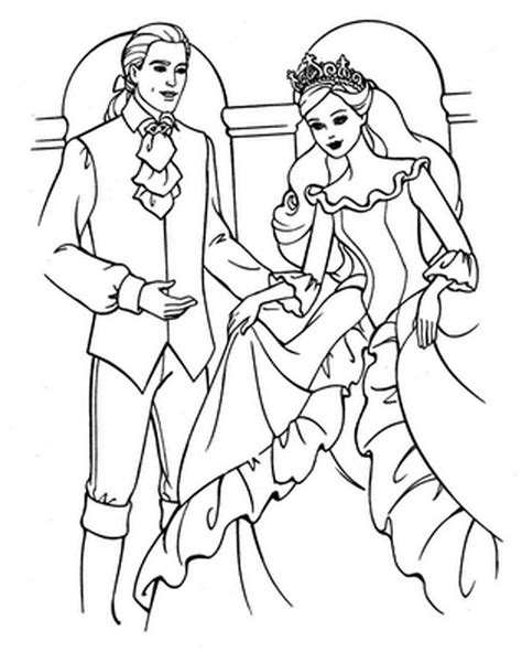 gambar barbie coloring pages  printable colouring kids ken page