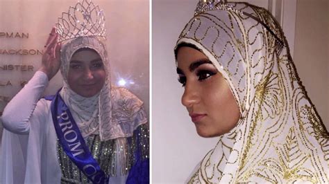 muslim crowned prom queen  high school  friends launch campaign