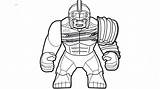 Hulk Lego Gladiator Coloring Pages Printable Marvel Avengers Kids Categories Coloringonly Cartoon sketch template