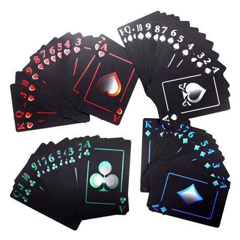 benniu poker kartu remi plastik waterproof black jakartanotebookcom