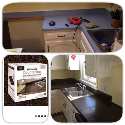 Countertop Transformation Using Rustoleum Only 247 Countertop