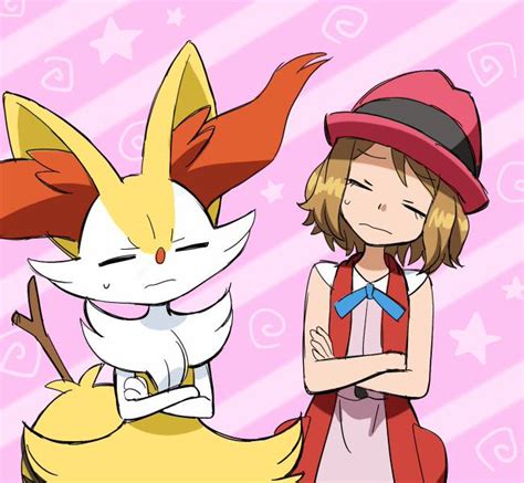 serena and braixen do not approve pokémon know your meme