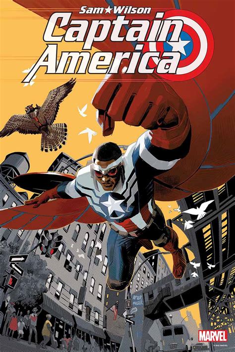 First Look Sam Wilson Captain America 1 Comic Vine