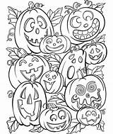 Coloring Pages Halloween Jack Crayola Lanterns Printable Pumpkin Sheets Fall Adult Choose Board Kids sketch template