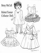 Coloring Doll Paper Dolls Pages Baby Printable Vintage Colouring Printables Kids Barbie Color Clothing Clothes Crafts Adult Clipart Paperdolls Toys sketch template