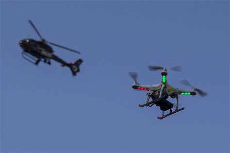uk police   drones  monitor protests siege operations  unmanned systems