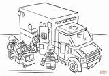 Coloring Lego Ambulance Pages Printable sketch template