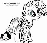 Rarity Pony Coloring Little Pages Mlp Spike Friendship Magic Wedding Printable Unicorn Equestria Girls Colouring Dresses Princess Color Dress Print sketch template