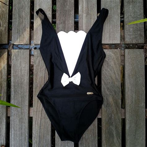 80s cute vintage black swimwear swimsuit by lostnfind on etsy 1 180