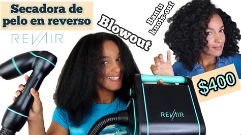 400 Revair Secadora En Reverso Revair Reverse Hair Dryer Afro