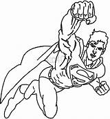 Coloring Superman Superhero Pages Outline Book Clipart Library Older Posts sketch template