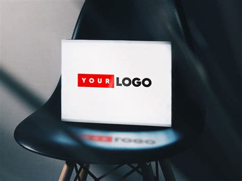logo light sign mockup mockup world