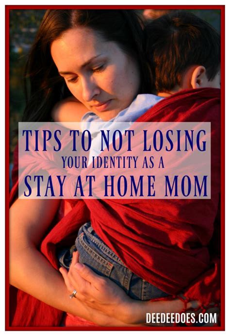 Tips To Not Losing Your Identity As A Stay At Home Mom
