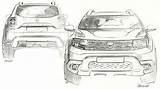 Dacia Duster Autodesignmagazine Officielles Presenteert Infos Aftermarket Runners Headlights Daytime Solidita Autoevolution sketch template
