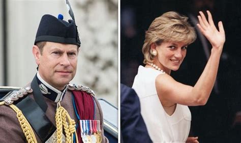 Princess Diana News Why Prince Edward Was ‘wary Of Diana Royal