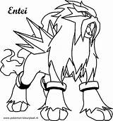 Pokemon Coloring Entei Pages Kleurplaat Fire Type Kleurplaten Nl Groudon Lapras Printable Print Deviantart Solgaleo Legendary Primal Color Getcolorings Colorir sketch template