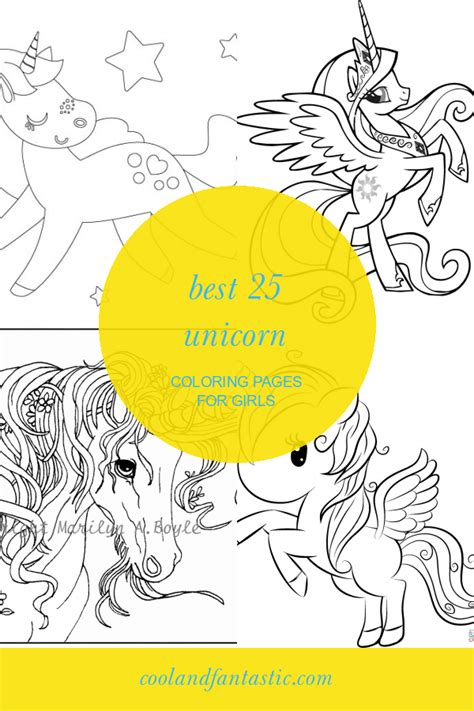 unicorn coloring pages  girls home family style  art