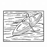 Coloring Boat Rowing Surfnetkids Pages Next sketch template