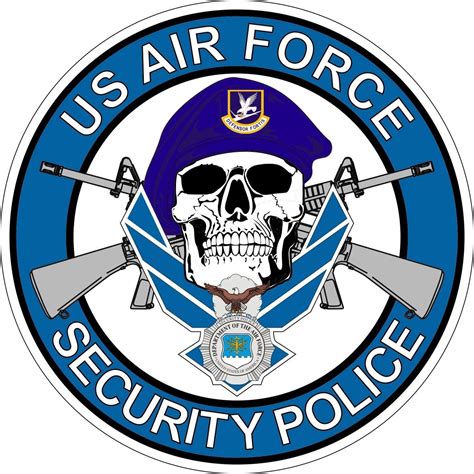 united states air force security police usaf vinyl decal car