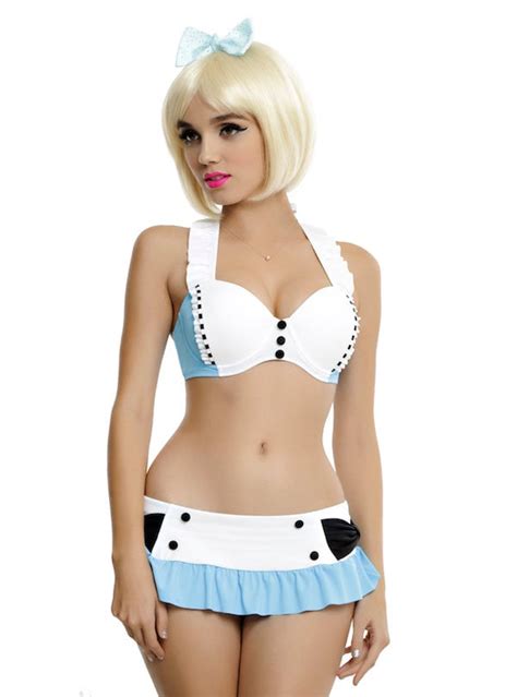 alice in wonderland swimsuit disney swimsuits from hot topic popsugar love and sex photo 5