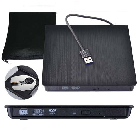 redcolurful usb  dvd rw driver portable external optical drive cd