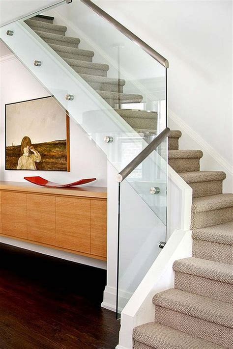20 modern glass stair railing ideas homemydesign