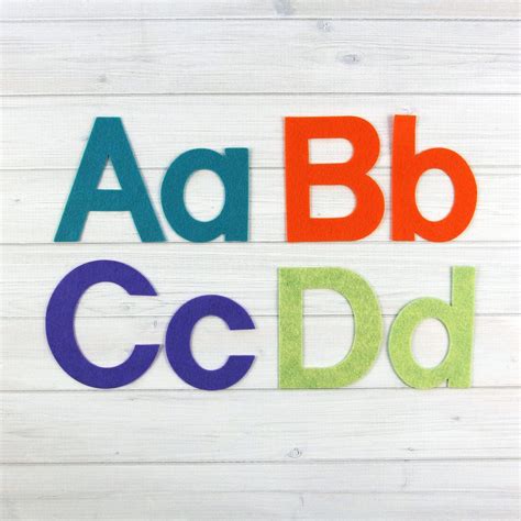 felt alphabet letters large block letters