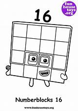 Numberblocks Coloring Pages Printable Fun House Colouring Toys Printables Kids Birthday 14 Print 4th Find Some Collection Adhd Gaming Memes sketch template