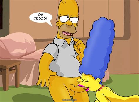 Marge Simpson Cartoon Cocksucker Marge Simpson S Oral