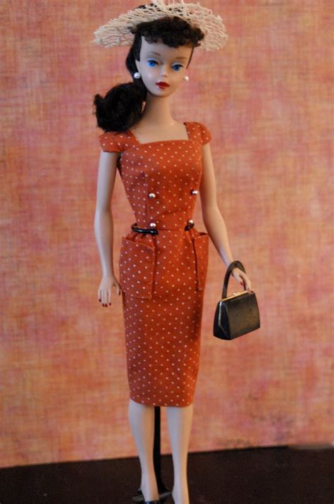 Vintage No 4 Barbie Brunette Brunette Barbie Is Wearing … Flickr