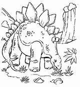 Dinosaurios Comiendo Preferidos Stegosaurus Colorees Simpático Tienes sketch template