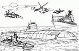 Navi Sottomarino sketch template